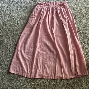 Midi pink a new day skirt